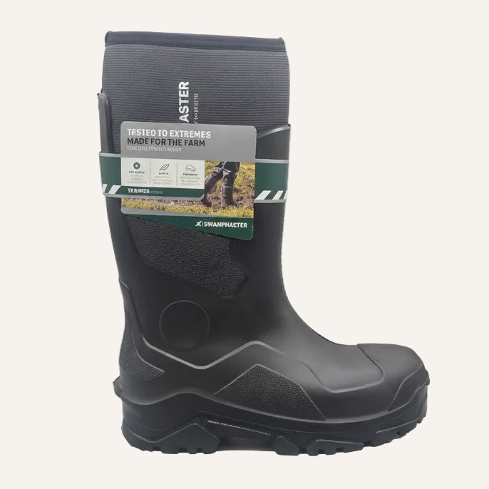 Swampmaster Trapper PU-Neoprene Wellington Boots | Non-Safety Waterproof Wellingtons