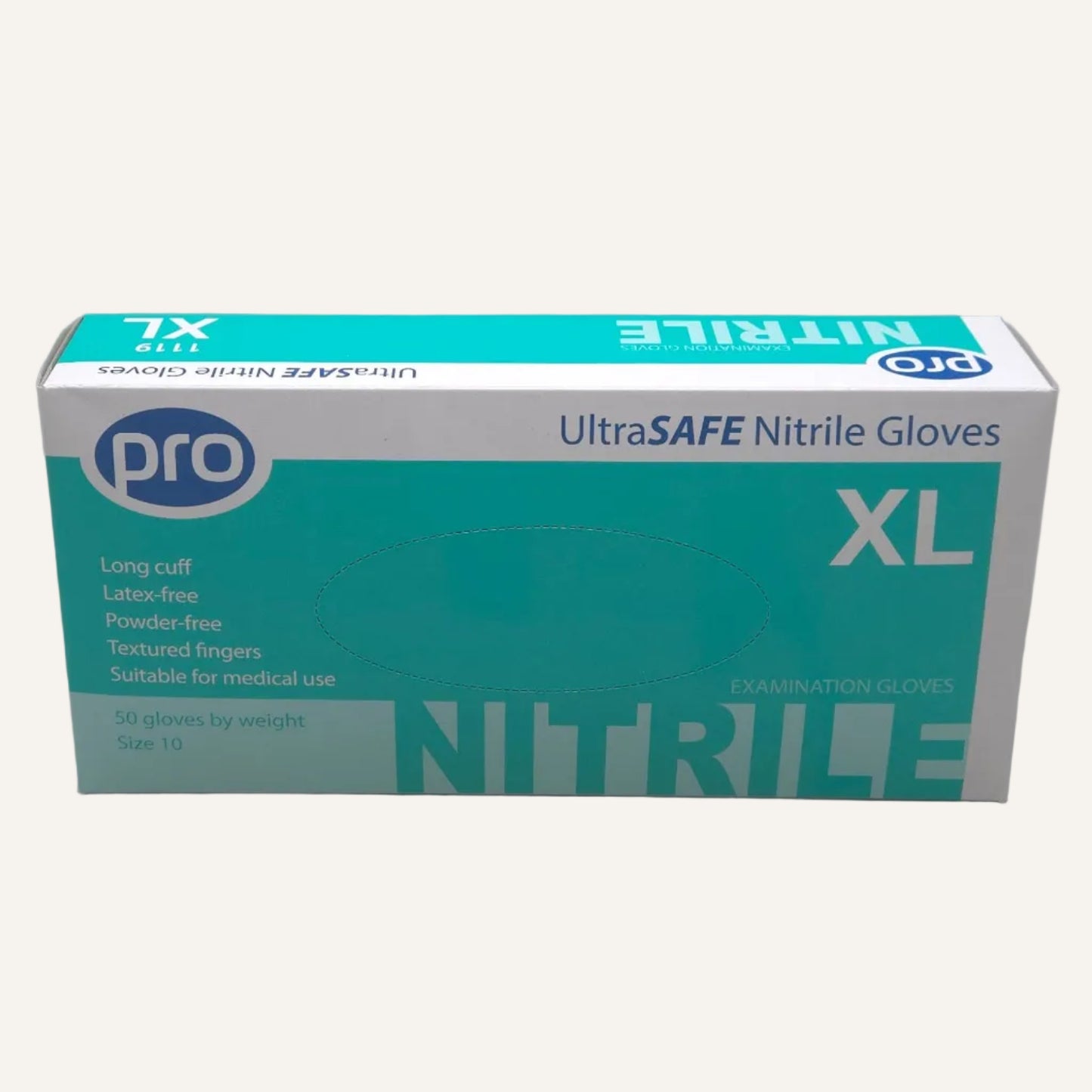 PRO UltraSAFE Violet Long Cuff Nitrile Gloves XL | Extra Long Disposable Gloves