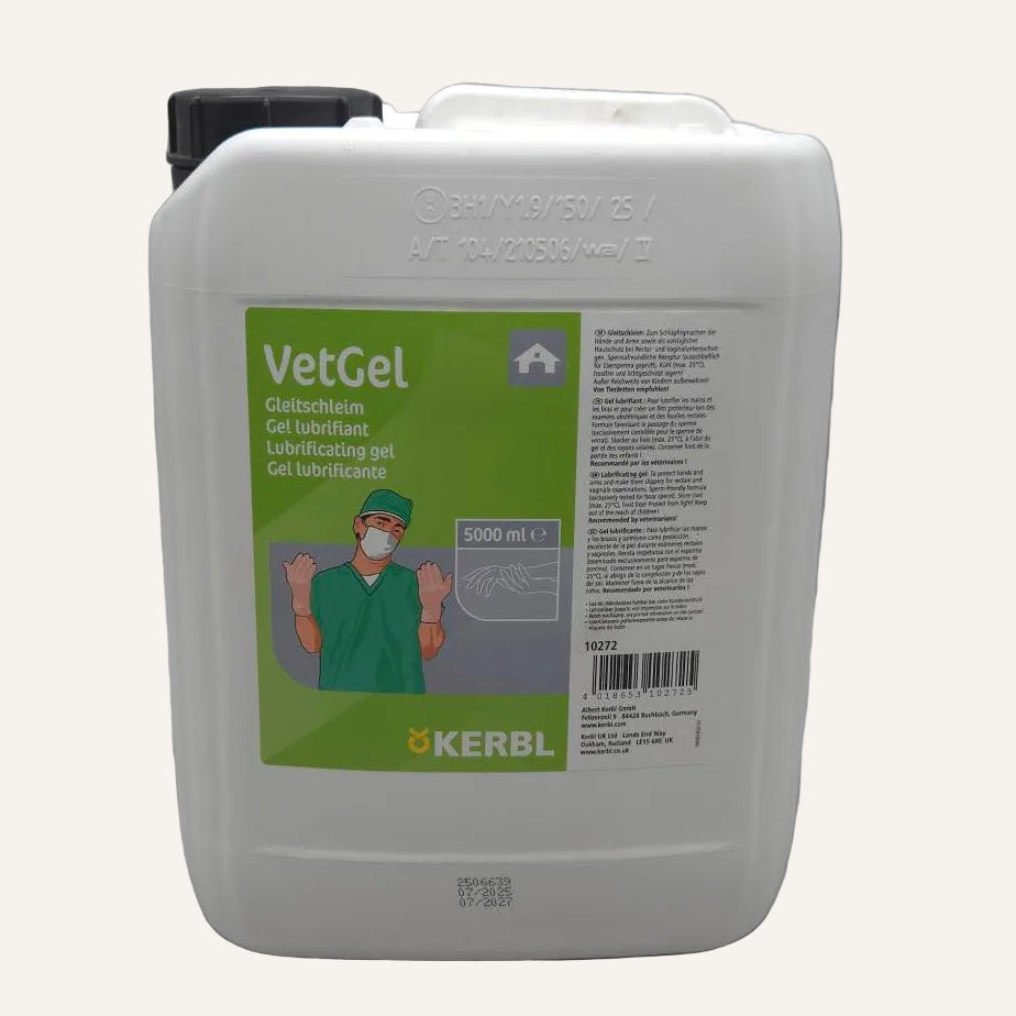 VetGel Lubricating Gel 5L | Veterinary Lubricant for Calving & Examinations