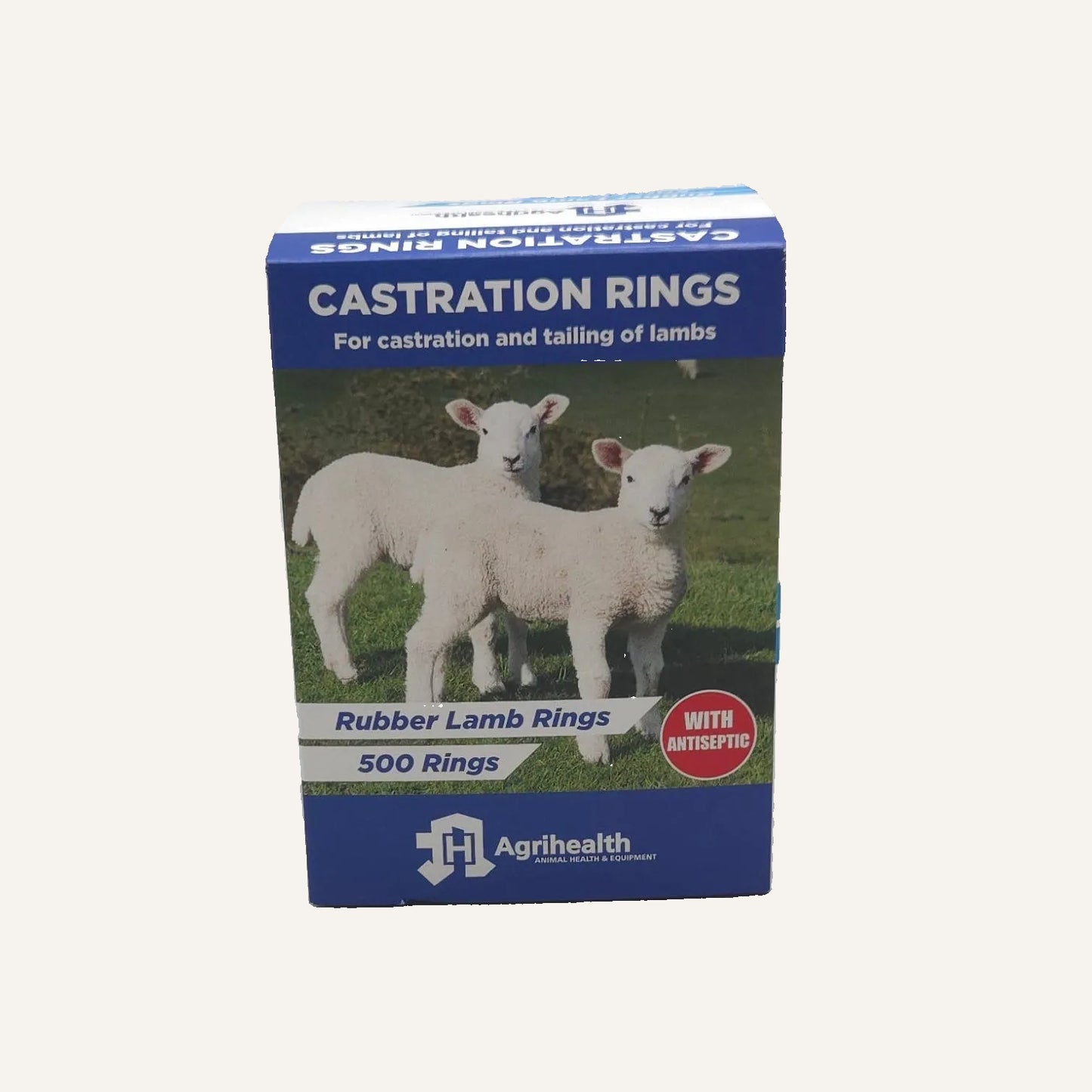 Castration Rings 500 Pack | Livestock Castration Bands Bulk Pack