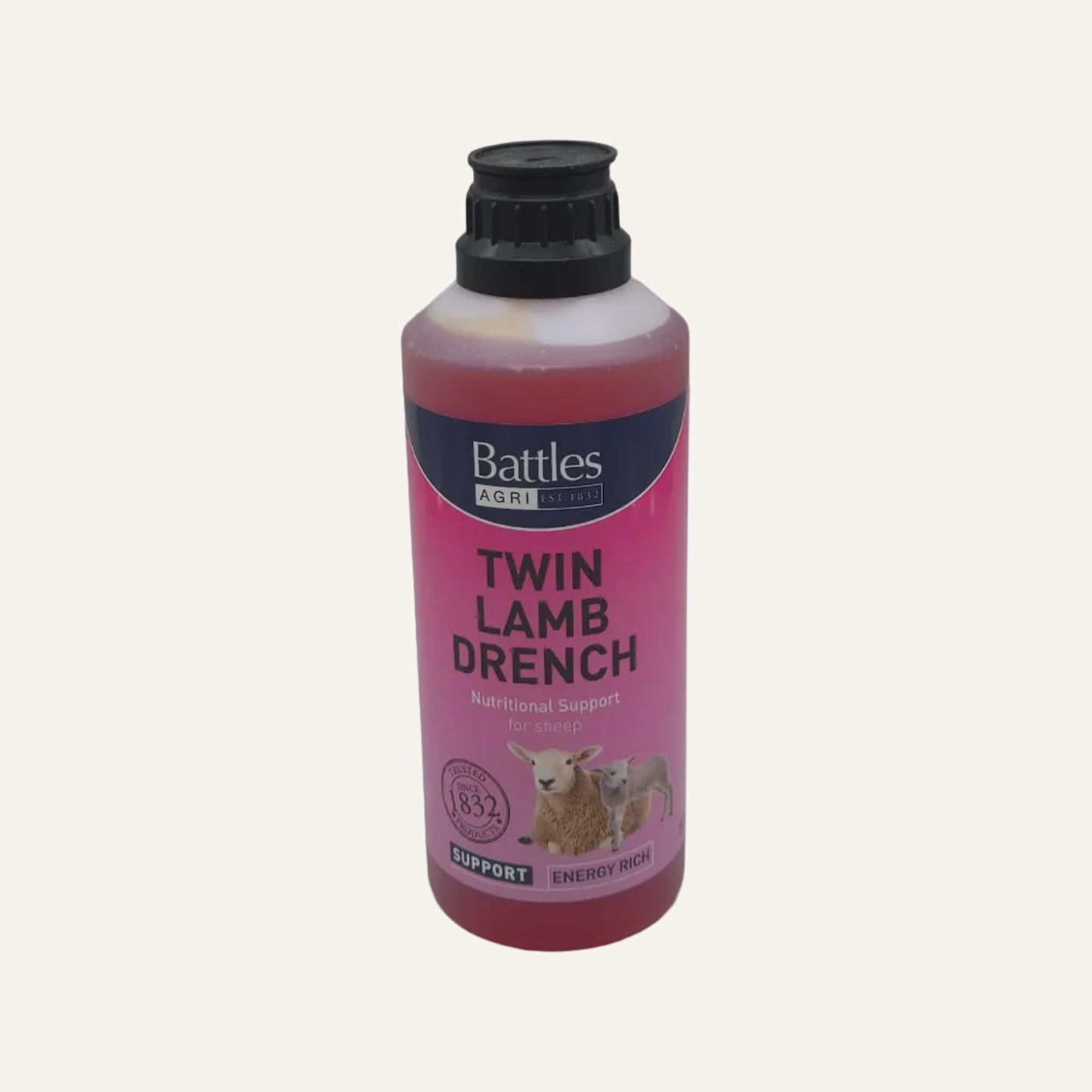 Battles Twin Lamb Drench 500ml | Energy Drench for Ewes & Twin Lamb Disease Support