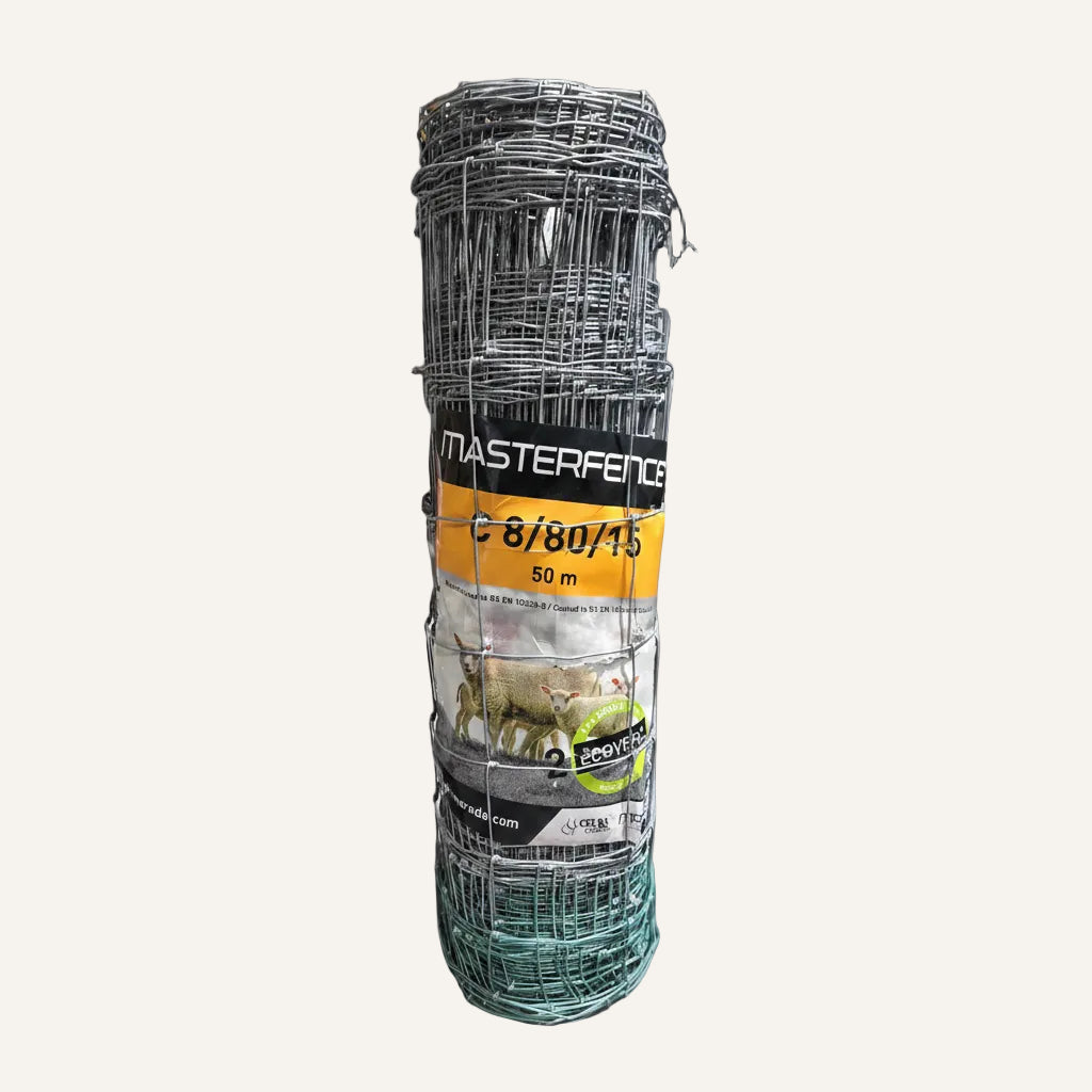 Galvanised Stock Fence Wire C8/80/15 – 50m | Heavy Duty Sheep & Livestock Fencing