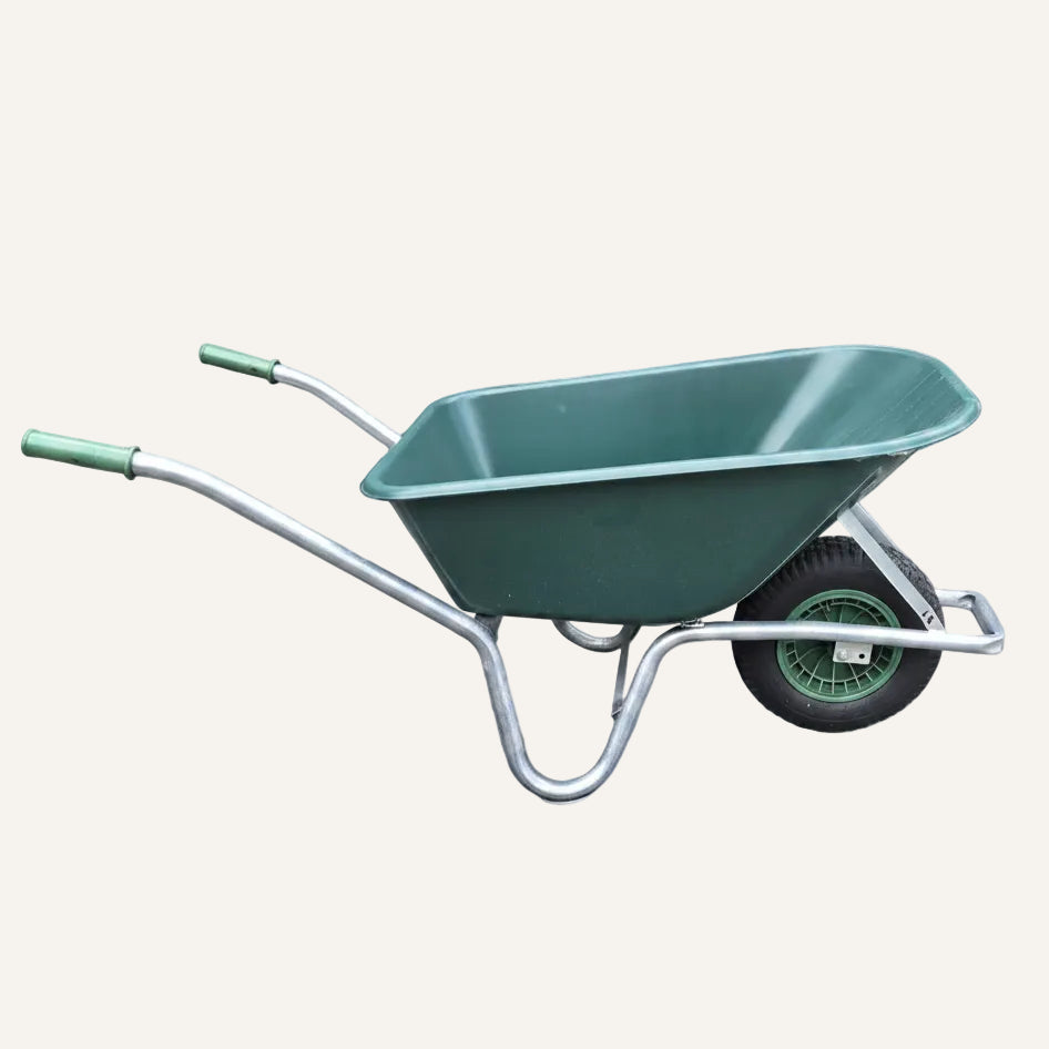 Poly Wheelbarrow 100 Litre | Heavy Duty Plastic Farm & Garden Wheelbarrow