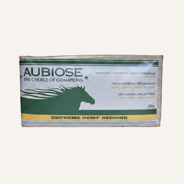 Aubiose Hemp Bedding | Low Dust Horse & Poultry Bedding