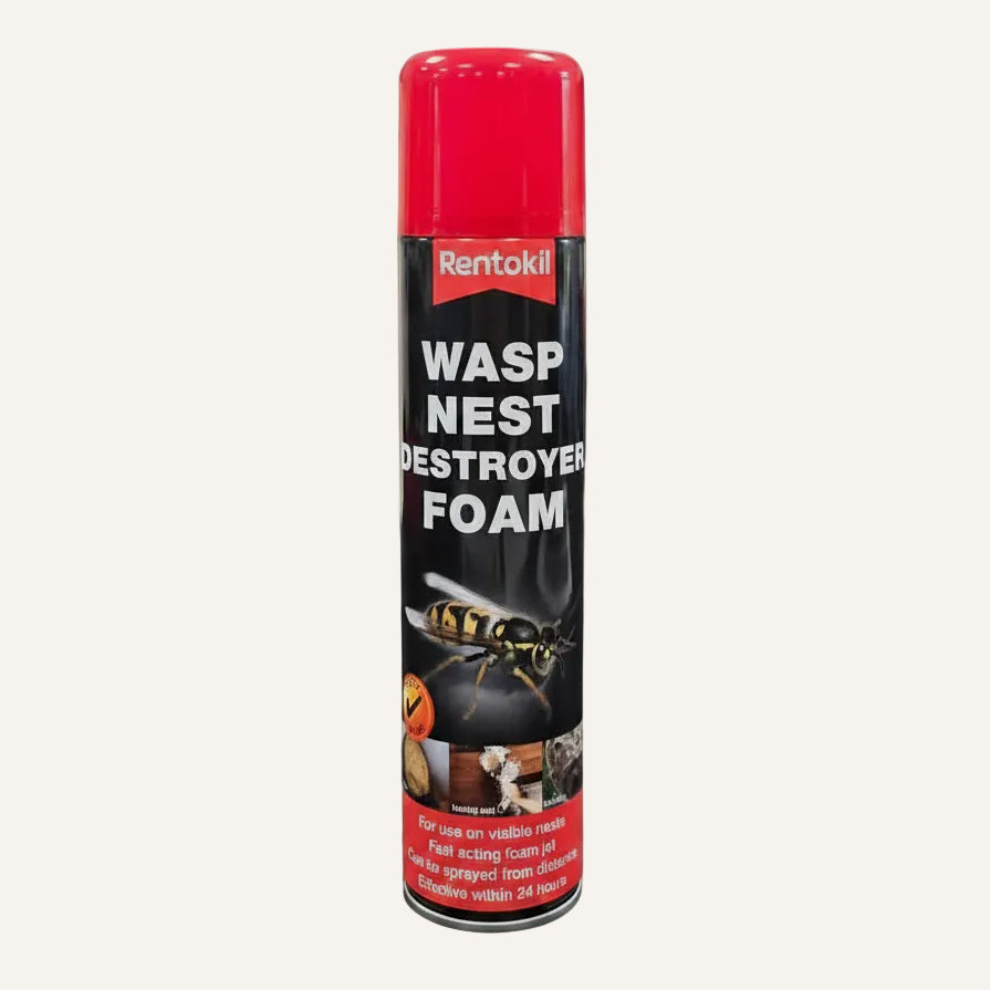 Rentokil Wasp Nest Destroyer Foam | Fast Acting Wasp & Nest Treatment