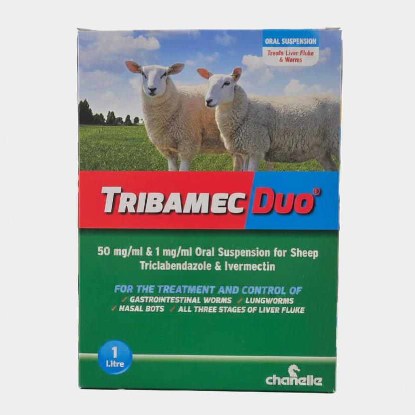 Tribamec Duo Sheep 1 Litre | Dual-Action Wormer & Fluke Treatment for Sheep