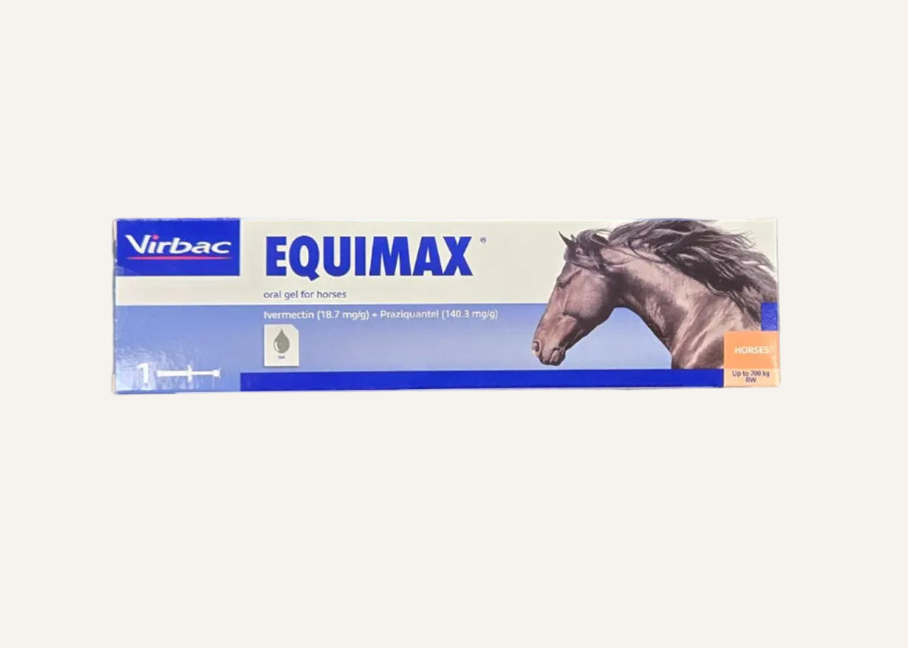 Virbac Equimax Oral Gel for Horses | Horse Wormer with Praziquantel & Ivermectin