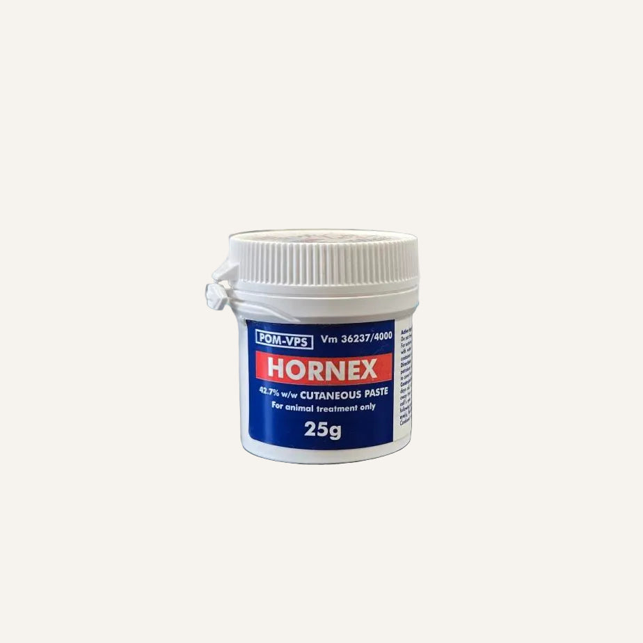 Hornex 25g | Calf Dehorning Paste for Calves Under 7 Days Old
