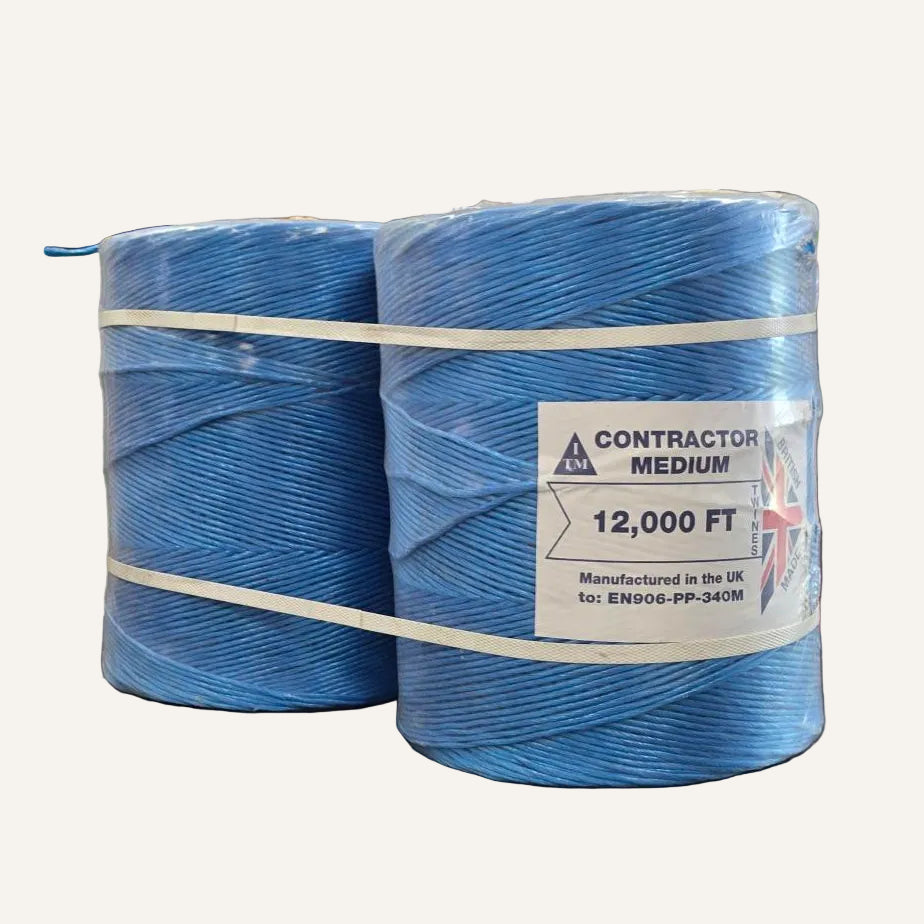 Baler Twine 12000 | High Strength Polypropylene Twine for Small Square Balers