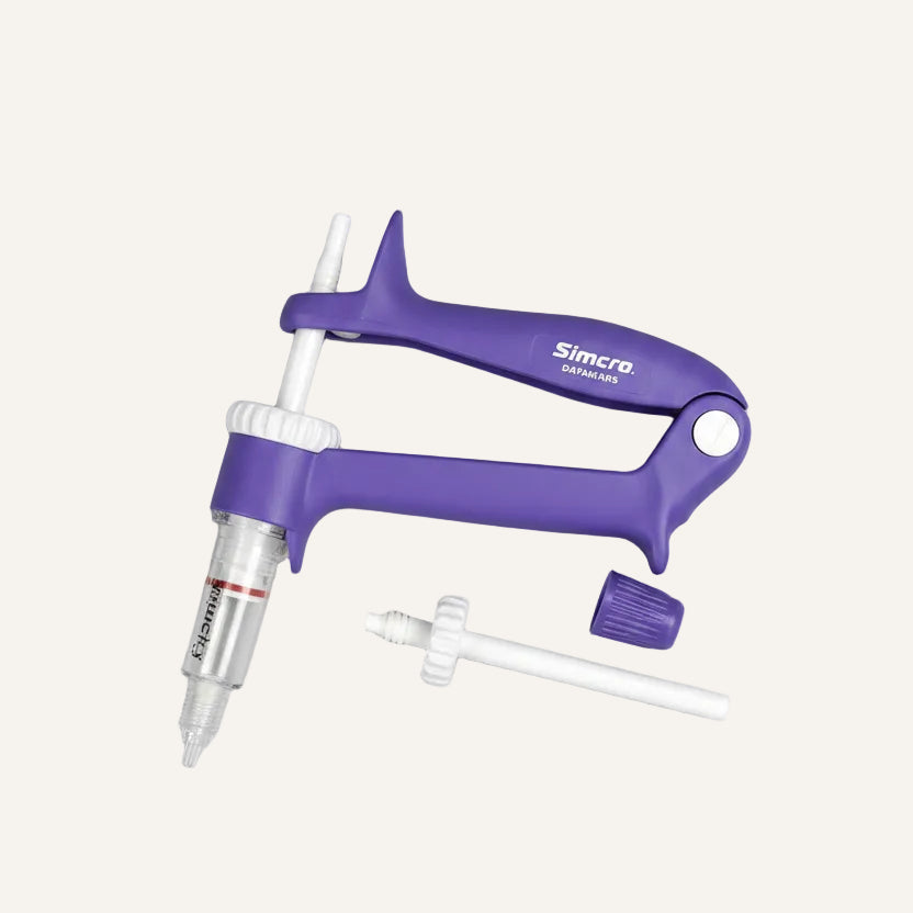 Simcro Purple Lamb Drench Gun 5ml | Automatic Oral Drench Gun for Lambs