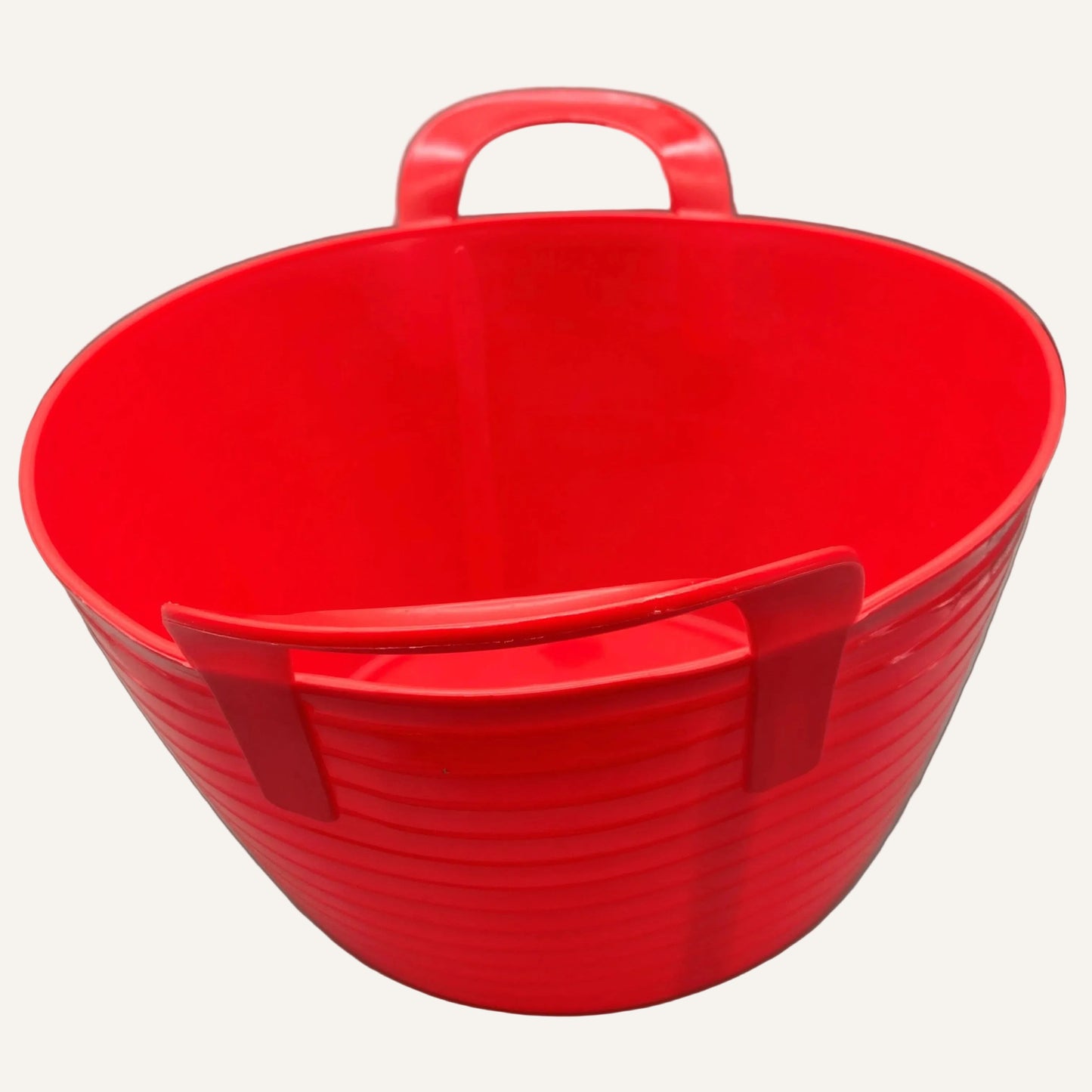 FlexBag Flexible Trough 12 Litre Red | Multi-Purpose Feed & Water Bucket