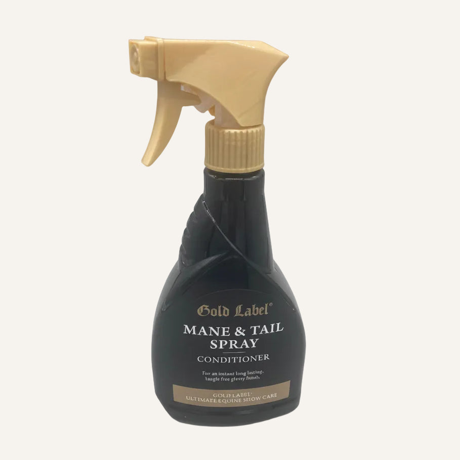 Gold Label Mane & Tail Spray Conditioner 500ml | Horse Coat & Grooming Spray