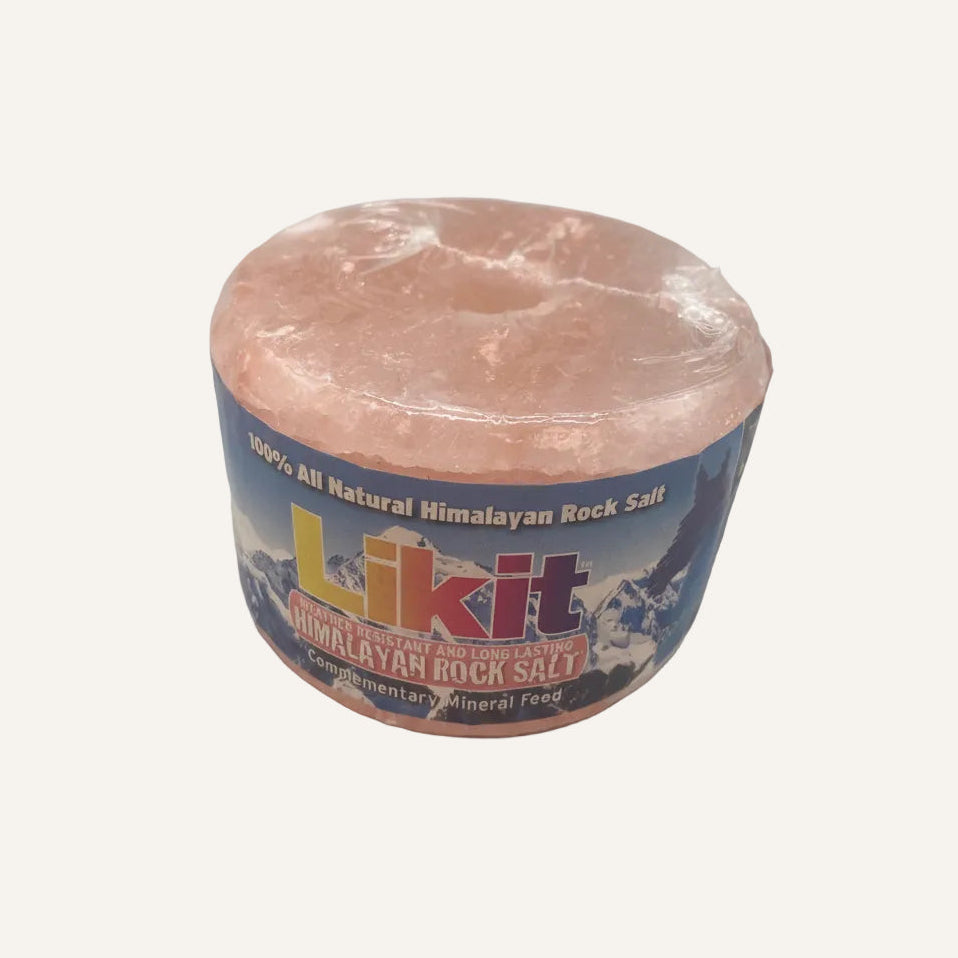 Likit Himalayan Rock Salt 1kg | Natural Salt Lick for Horses & Livestock