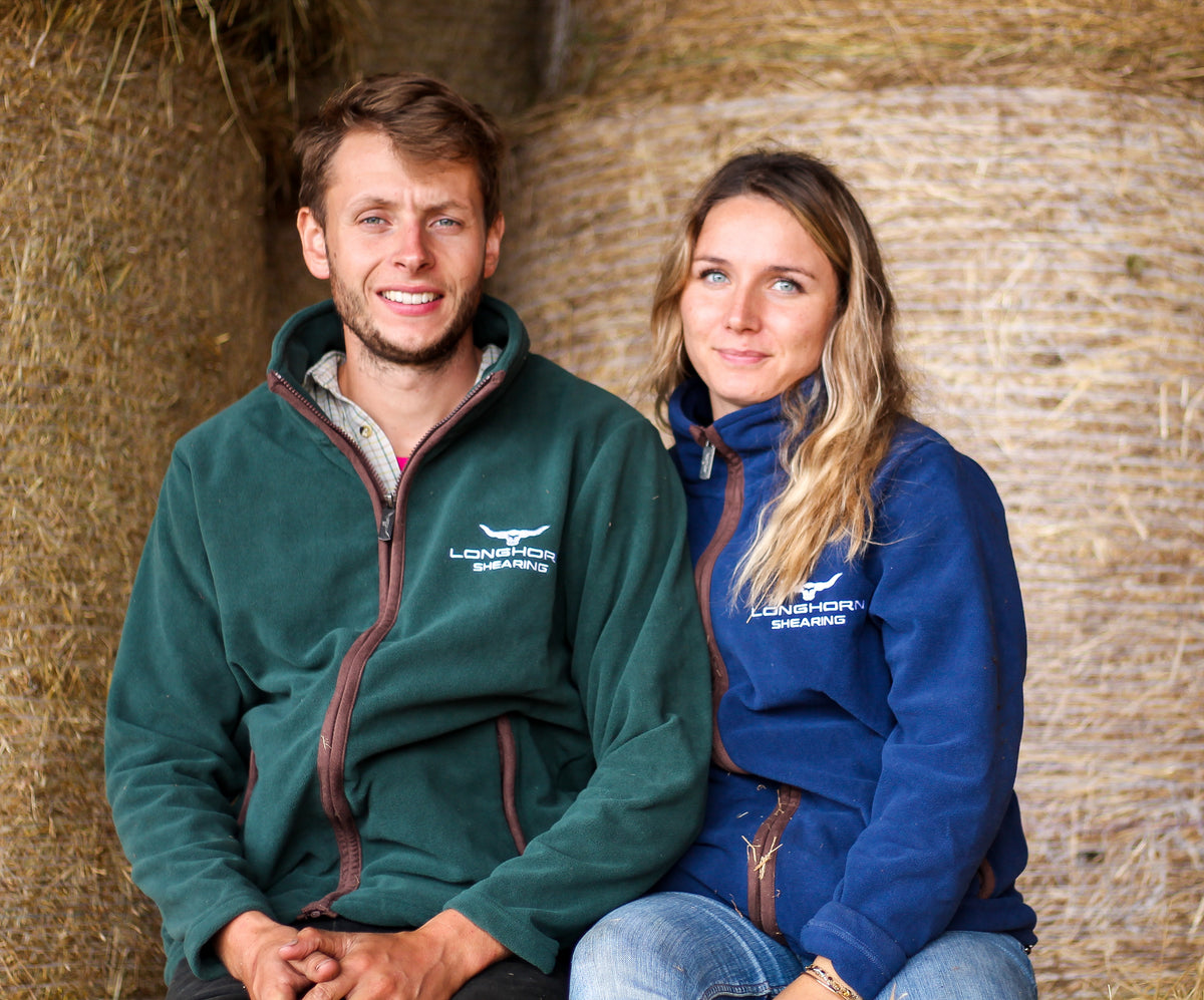 Longhorn Shearing Highland Fleece Dark Green | Country Fleece Jacket