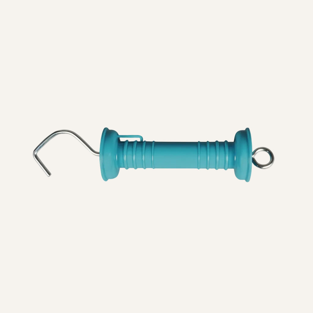 Hotline Farmer G Gate Handle with Hook | Heavy Duty Electric Fence Gate Handle
