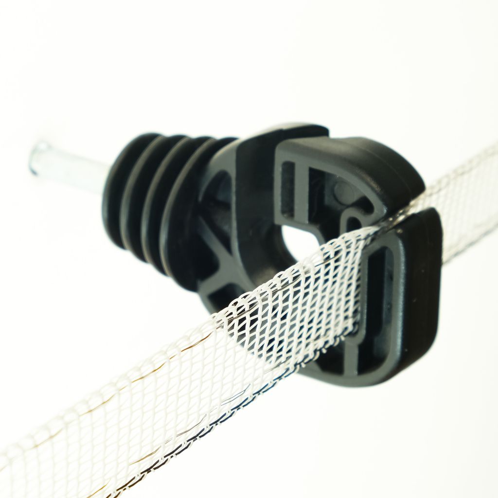 Hotline Ring & Tape Screw-In Insulators P37S (Pack of 100) | Electric Fencing