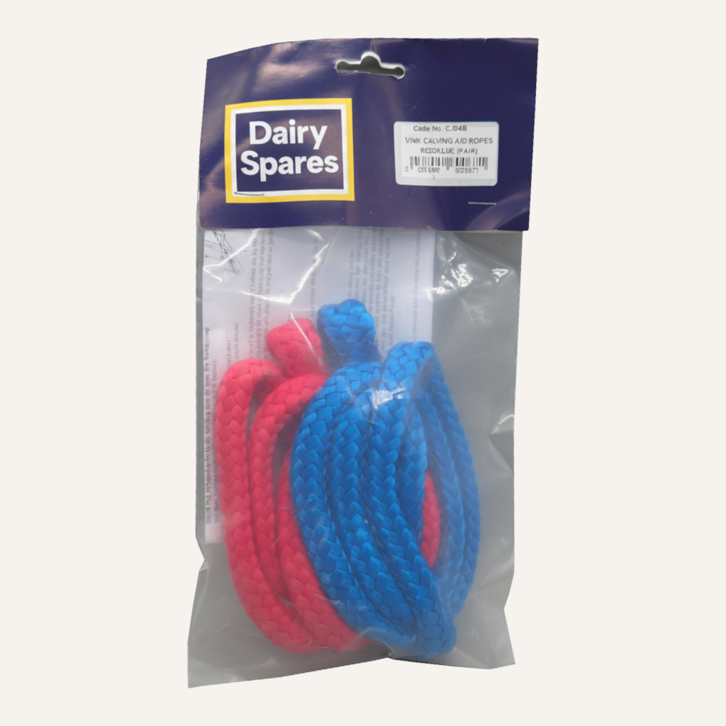 Calving Rope Red & Blue | Soft Grip Calving Aid Rope