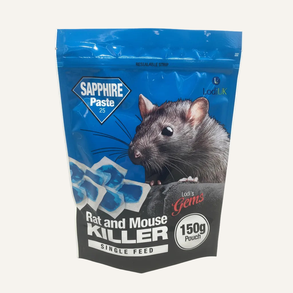 Sapphire Rat Paste 150g | Ready-to-Use Rodent Control Bait