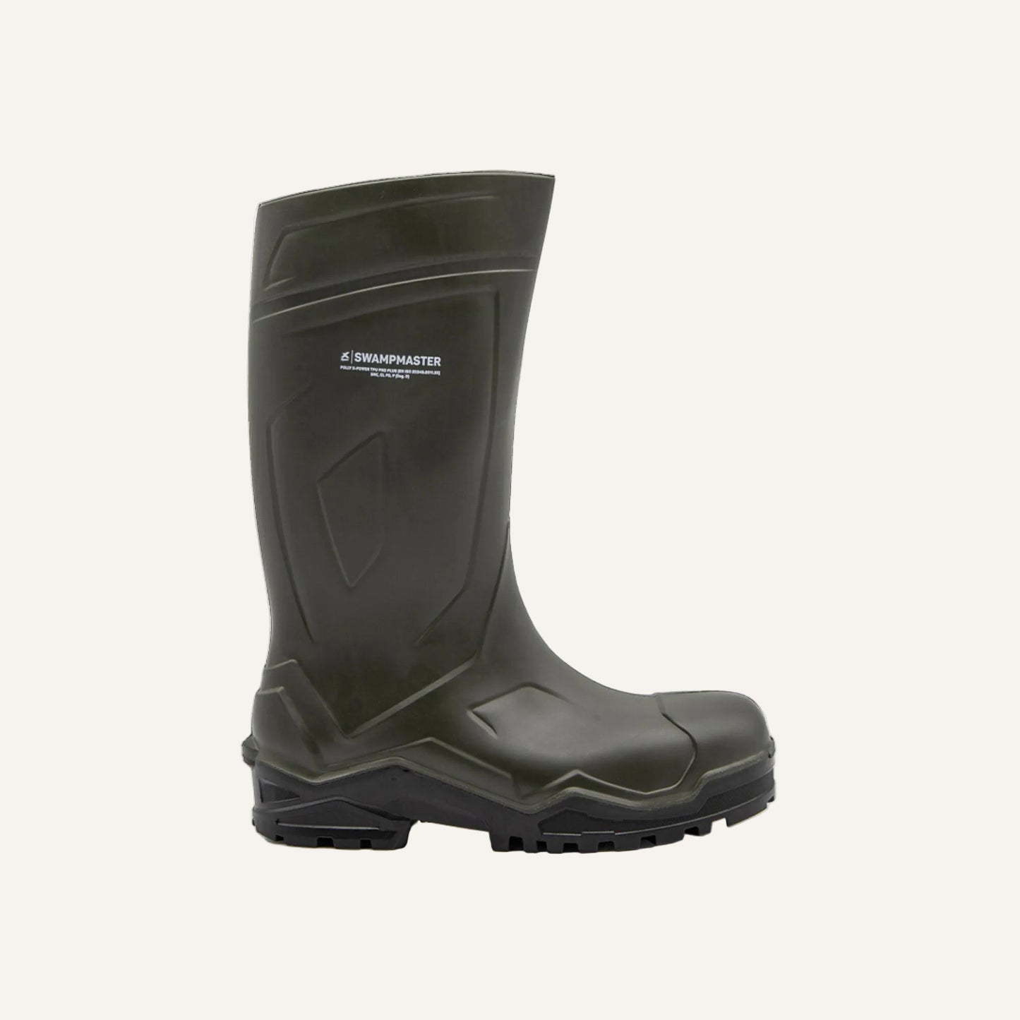 Swampmaster Pro Defender Safety Wellington Boots Green | Waterproof Safety Wellingtons