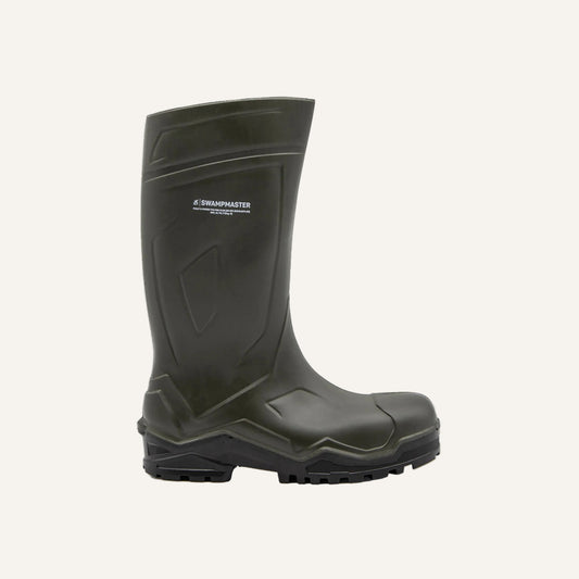 Swampmaster Pro Defender Safety Wellington Boots Green | Waterproof Safety Wellingtons