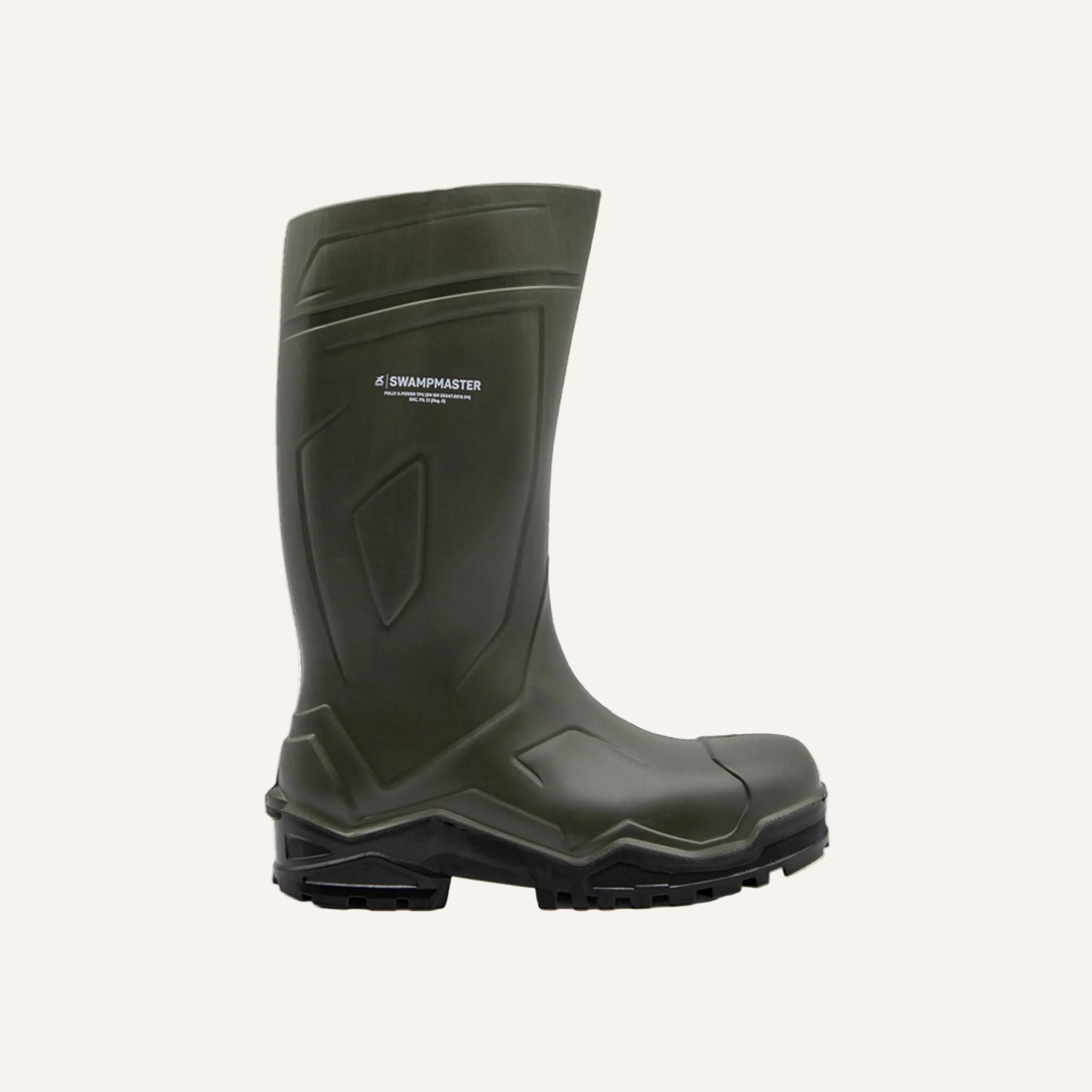 Swampmaster Pro Champion+ Non-Safety Wellingtons Green | Waterproof PU Farm Boots