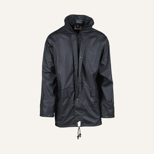 Swampmaster No-Sweat Stormgear Waterproof Jacket Navy | Heavy Duty Farm Waterproof
