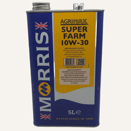 Morris Agrimax Super Farm Oil 5L | STOU Tractor & Farm Machinery Oil