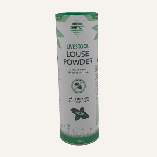 Barrier Livestock Louse Powder 500g | Natural Powder for Cattle, Sheep & Livestock