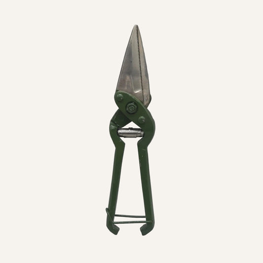 26cm Serrated Claw Shears Green | Livestock Hoof & Claw Trimming Shears