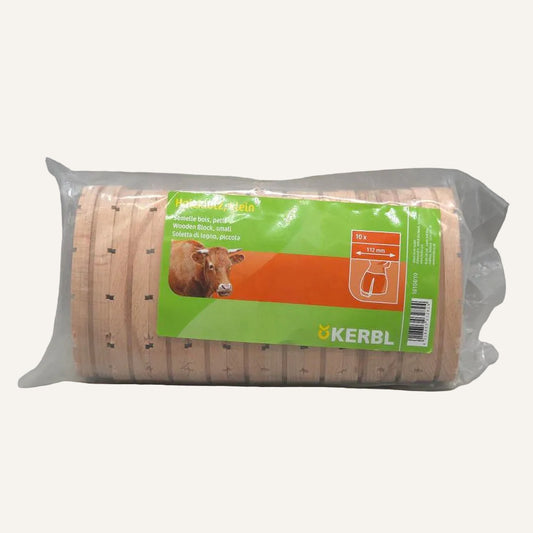 Wooden Hoof Block Standard 112mm 10 Pack | Cattle Hoof Care Blocks