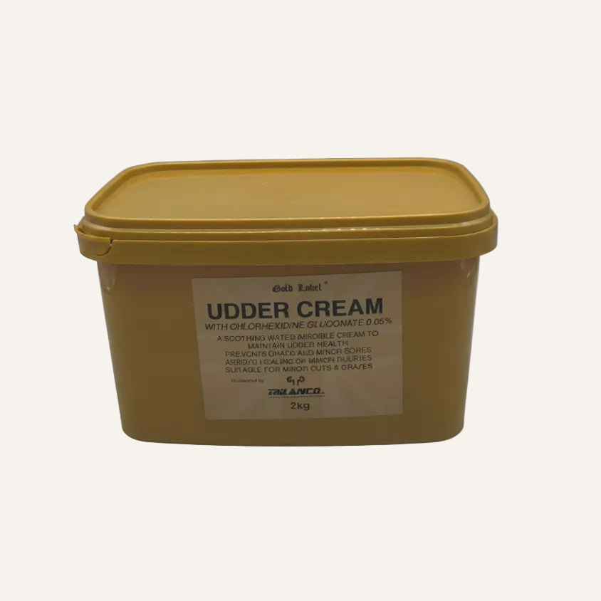 Gold Label Udder Cream | Soothing Udder & Teat Care Cream for Livestock