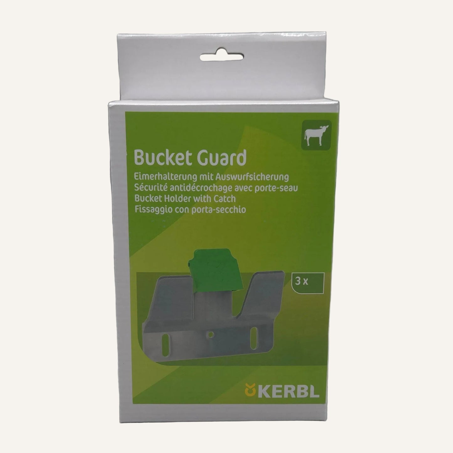 Bucket Holder with Catch | Secure Galvanised Feed & Water Bucket Holder