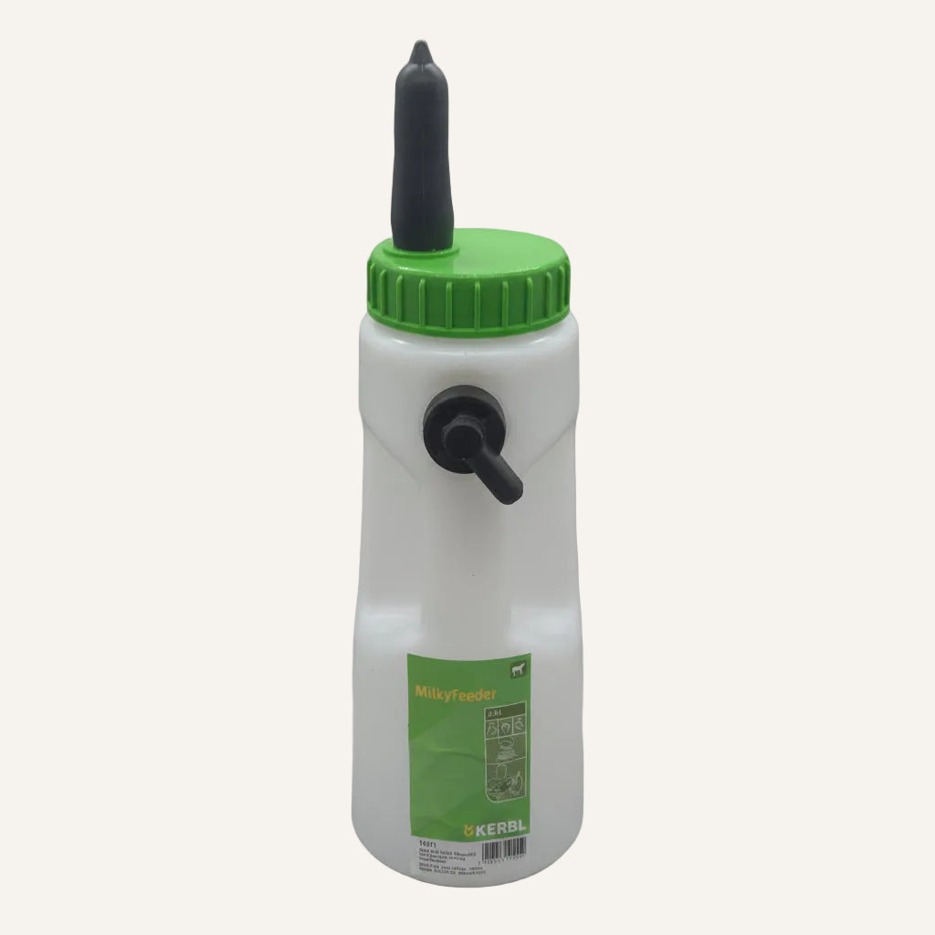 MilkyFeeder Calf Bottle 2.5L | Calf Feeding Bottle with Teat