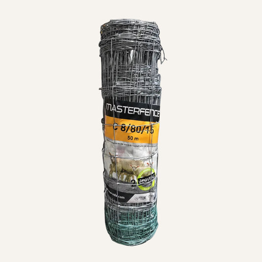 Galvanised Stock Fence Wire C8/80/15 – 50m | Heavy Duty Sheep & Livestock Fencing