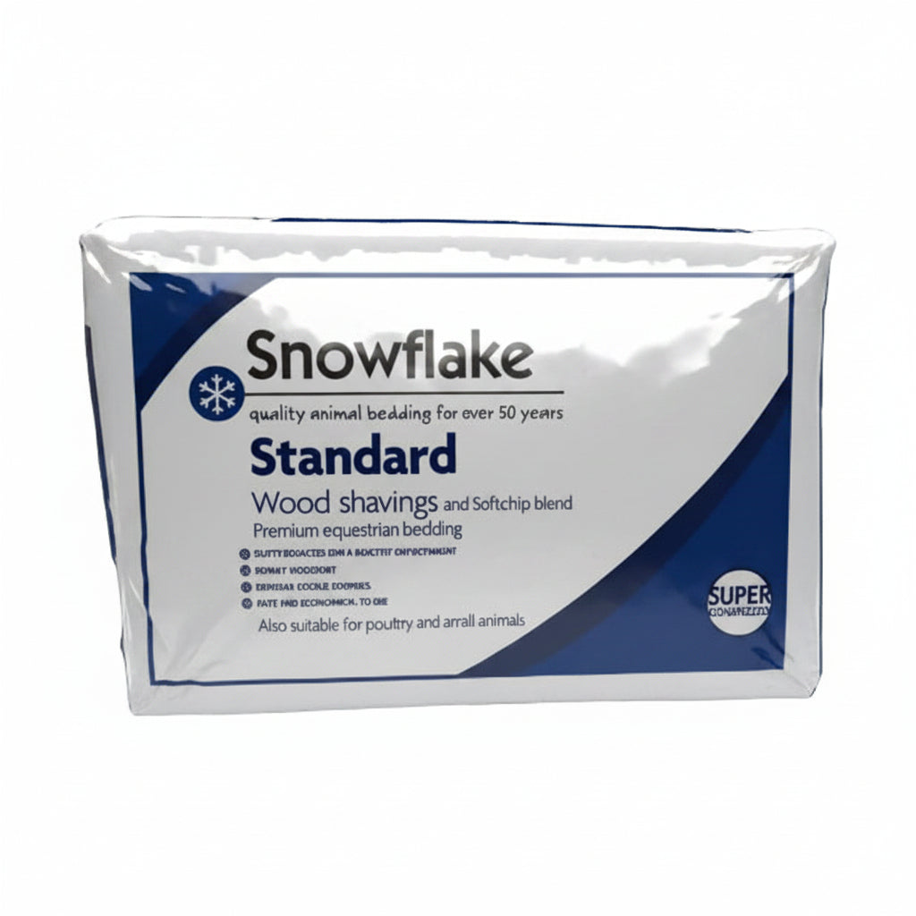 Snowflake Shavings | Premium Dust-Extracted Horse Bedding