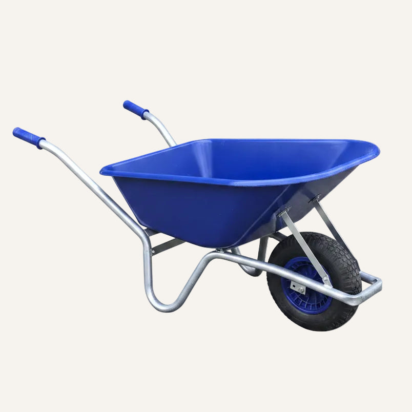 Poly Wheelbarrow 100 Litre | Heavy Duty Plastic Farm & Garden Wheelbarrow