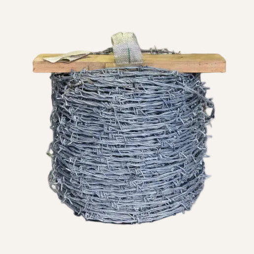 2mm Mild Steel Barbed Wire 200m Roll | Agricultural Fencing Wire