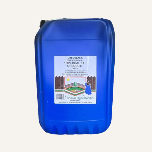 Creosote Coal Tar Dark Brown 25 Litre | Professional Wood Preservative