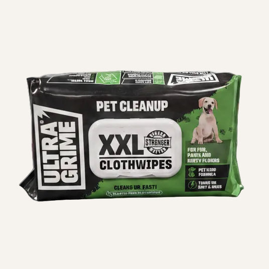 UltraGrime XXL Pet Cleanup Wipes | Extra Large Pet Cleaning Wipes