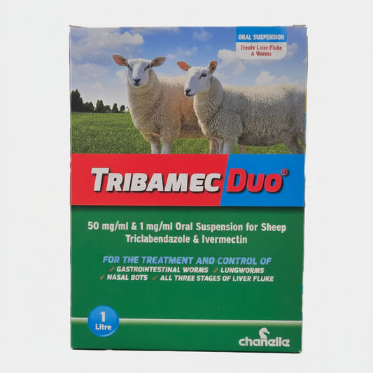 Tribamec Duo Sheep 1 Litre | Dual-Action Wormer & Fluke Treatment for Sheep