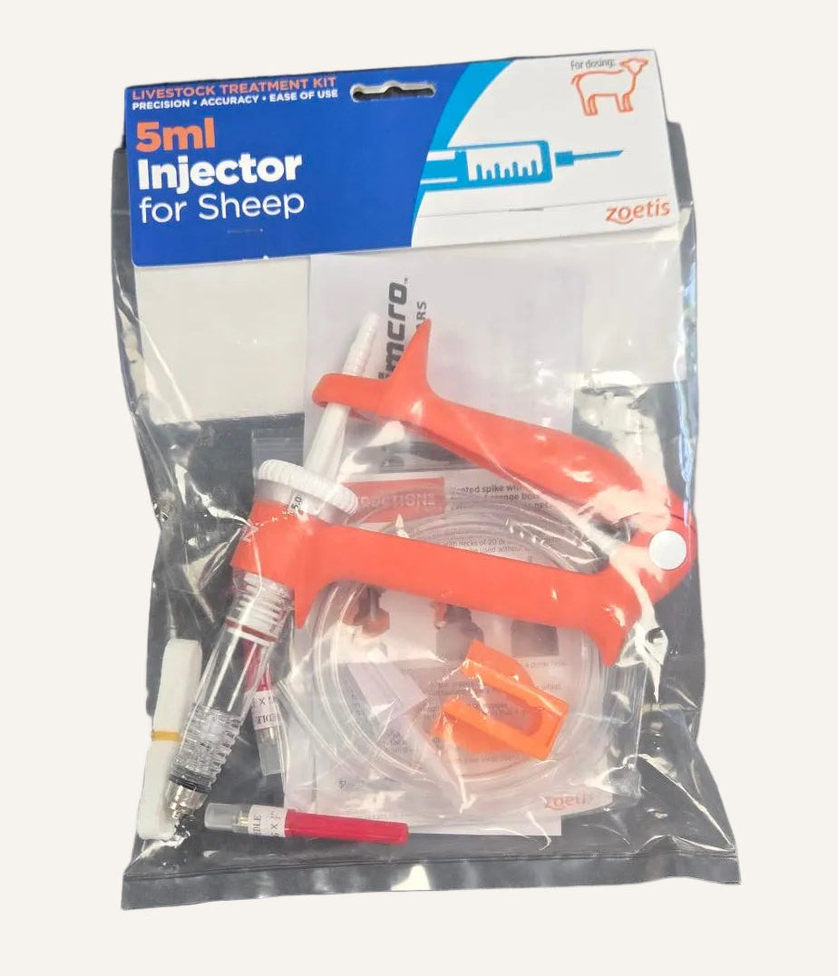 Zoetis Sheep Injector 5ml | Automatic Vaccination & Dosing Injector