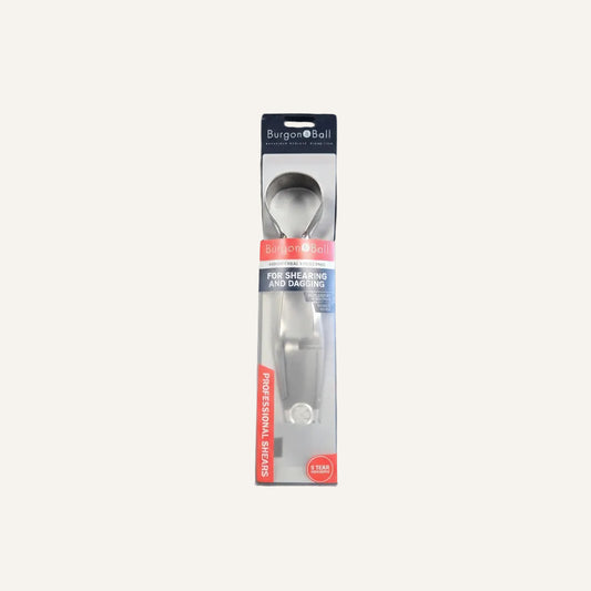Burgon & Ball Sheep Shears – Dagging Straight Single Bow 5.5" | Professional Dagging Shears
