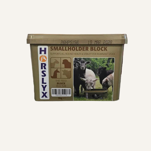 Horslyx Smallholder Block 5kg | Multi-Species Vitamin & Mineral Feed Lick