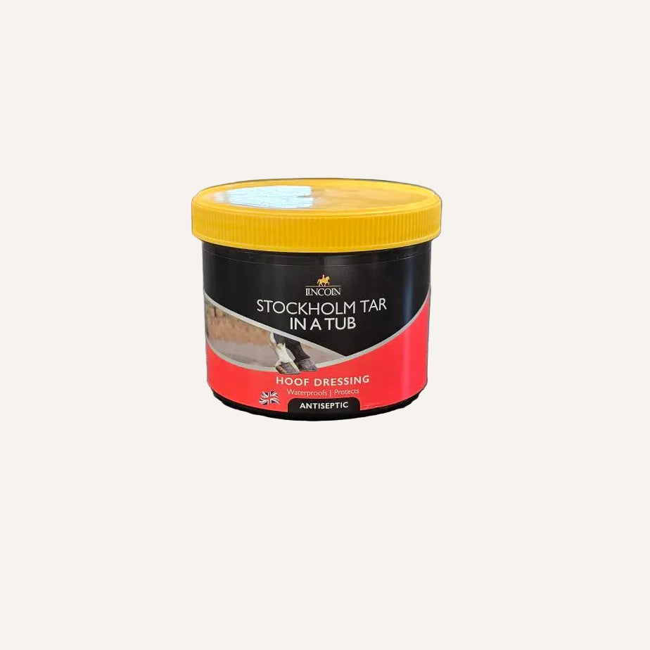 Lincoln Stockholm Tar 400g | Traditional Natural Hoof Dressing for Horses