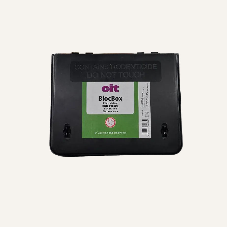 Kerbl Beta Rat Bait Box | Lockable Rodent Bait Station