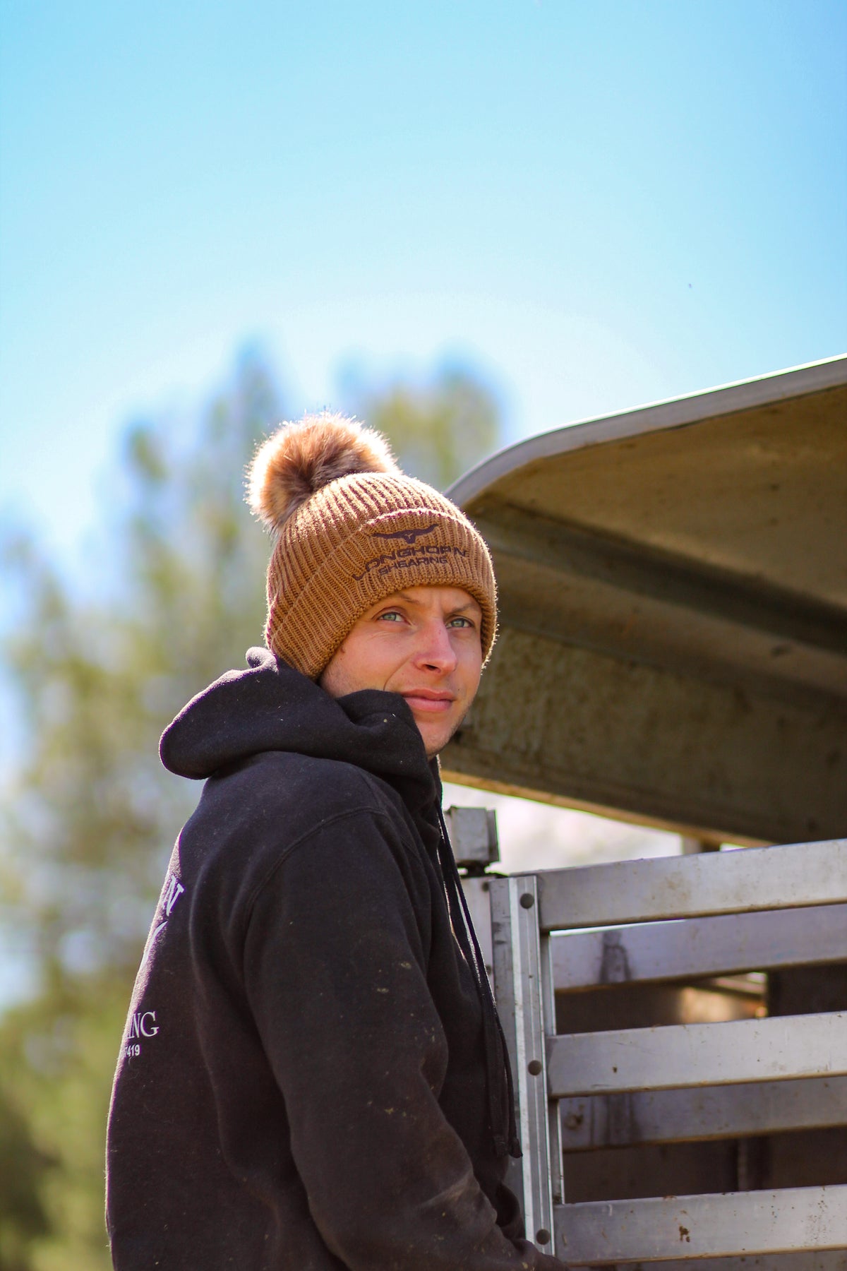 Longhorn Shearing Bobble Hat | Farming & Country Headwear