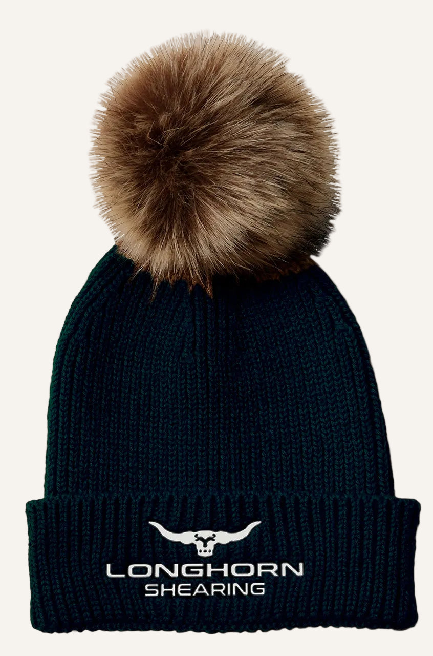 Longhorn Shearing Bobble Hat | Farming & Country Headwear