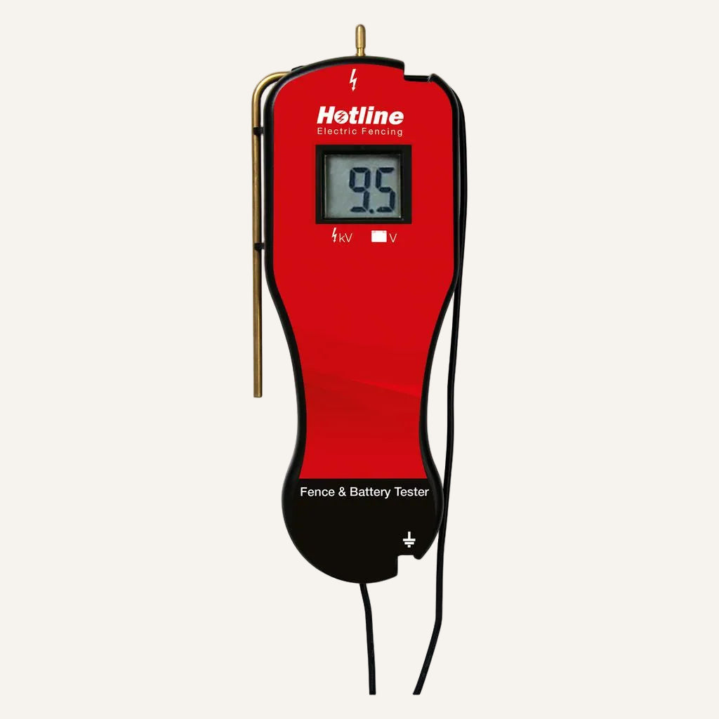 Hotline Electric Fence Digital Tester | Digital Fence & Battery Voltage Meter