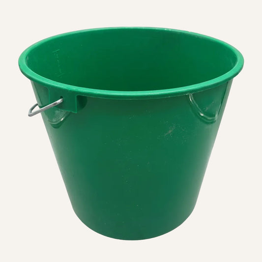 1¼ Gallon Green Tuf Bucket | Heavy Duty Feed & Water Bucket