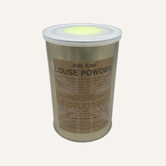 Gold Label Louse Powder 400g | Poultry & Livestock Housing Powder